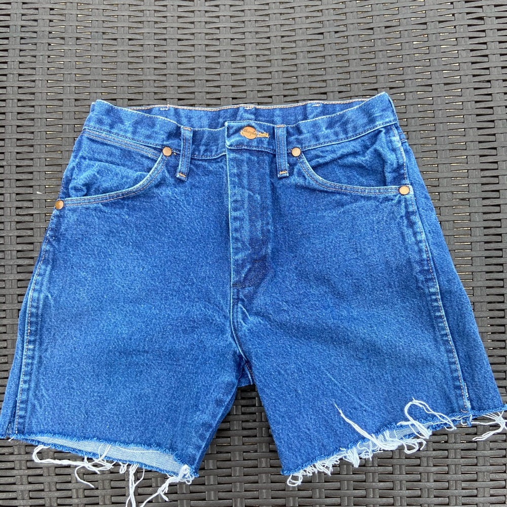 Vintage Wrangler jean shorts